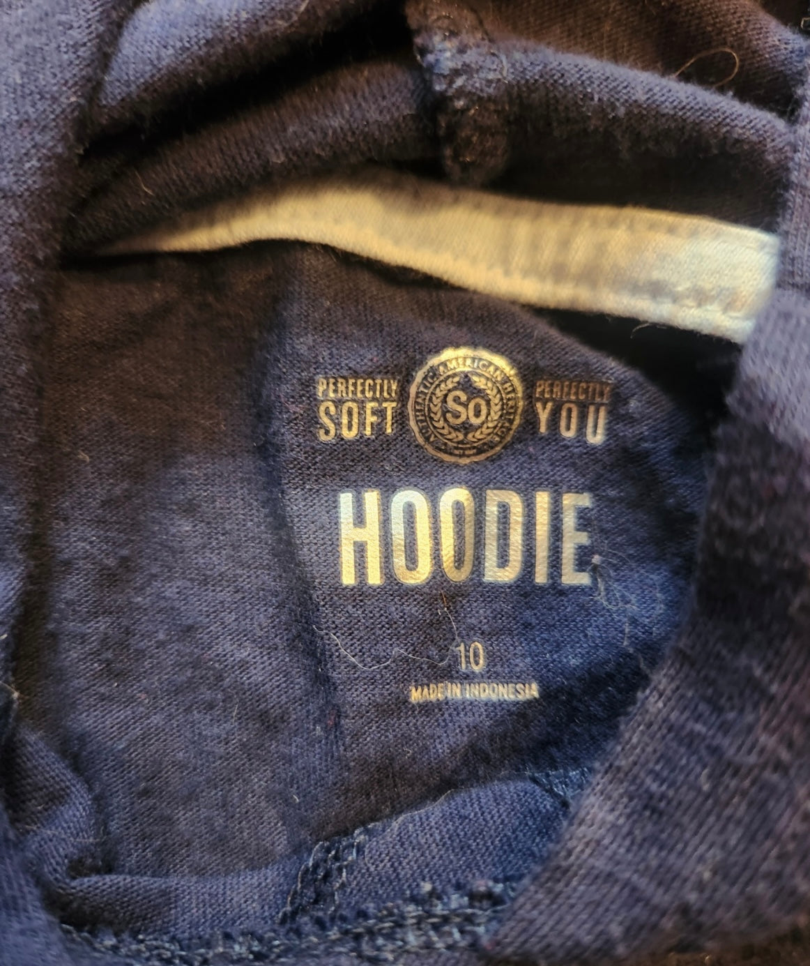 Seller #121 Girls hooded sweatshirt size 10