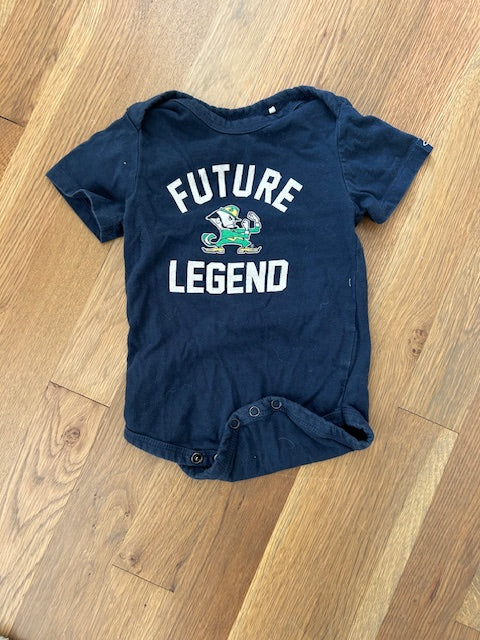 Seller #174 Notre Dame onesie 3-6 months