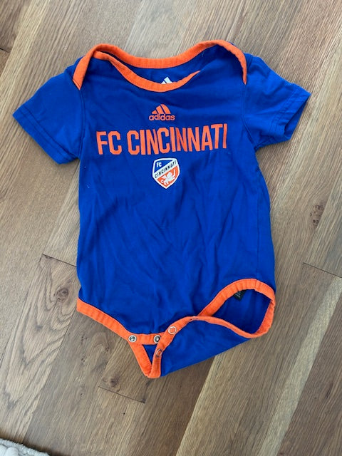 Seller #174 Adidas FC Cincinnati onesie 3-6 months