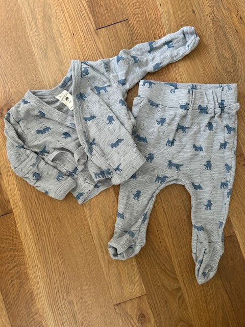 Seller #174 Kate Quinn puppy Newborn kimono set