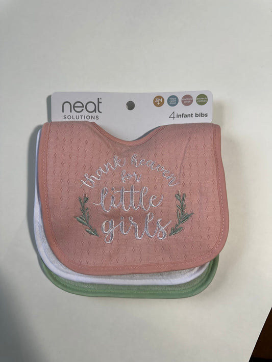 Seller 182. NWT 4 packs of bibs