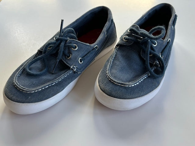 Boys 1M Sperry Top Siders Boat Shoes Blue