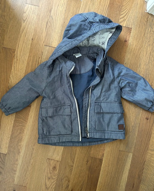 Seller #174 H&M hooded jacket 9-12 months