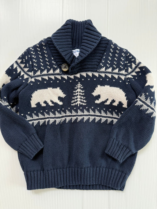 #167 Old Navy Boys Fair-isle Sweater - 2T