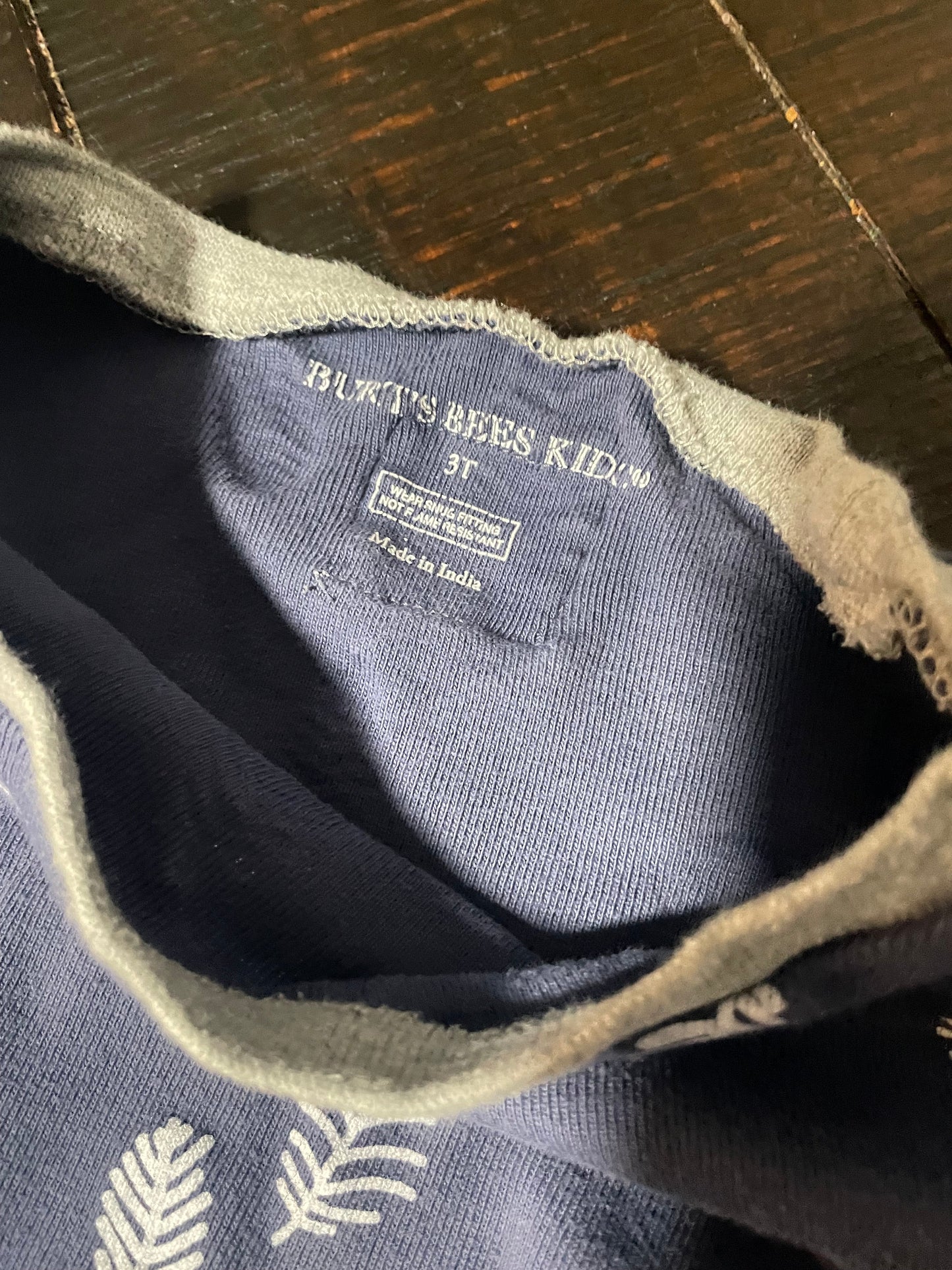 Seller #121 Burts Bees pajamas and onsie pajamas size 3t