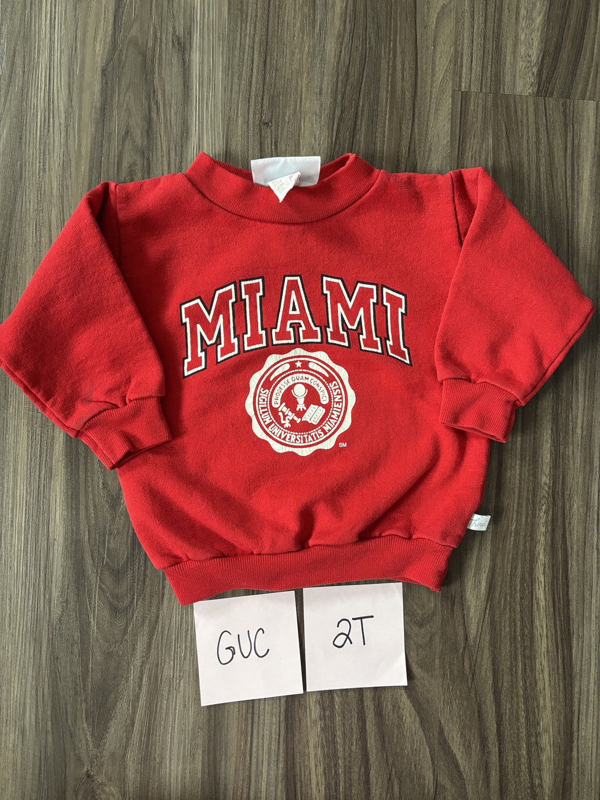 #138 - 2T GUC Miami University Sweatshirt