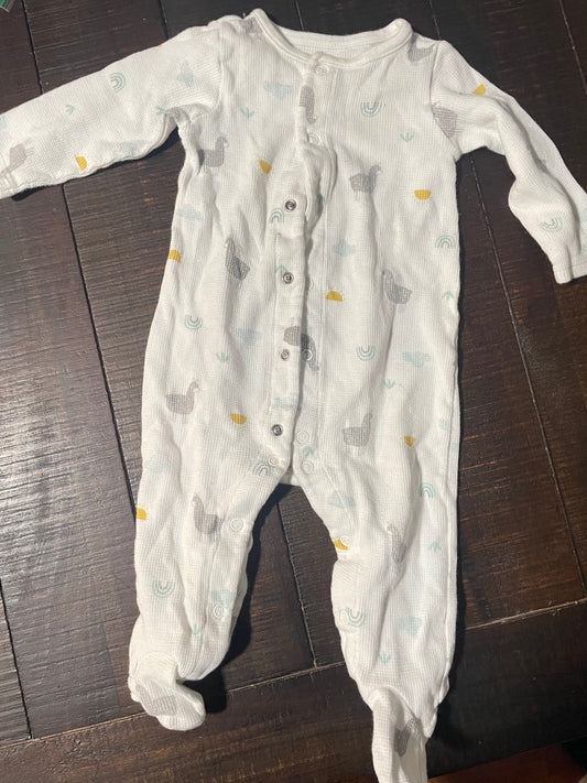Seller #121 9 month footed sleeper