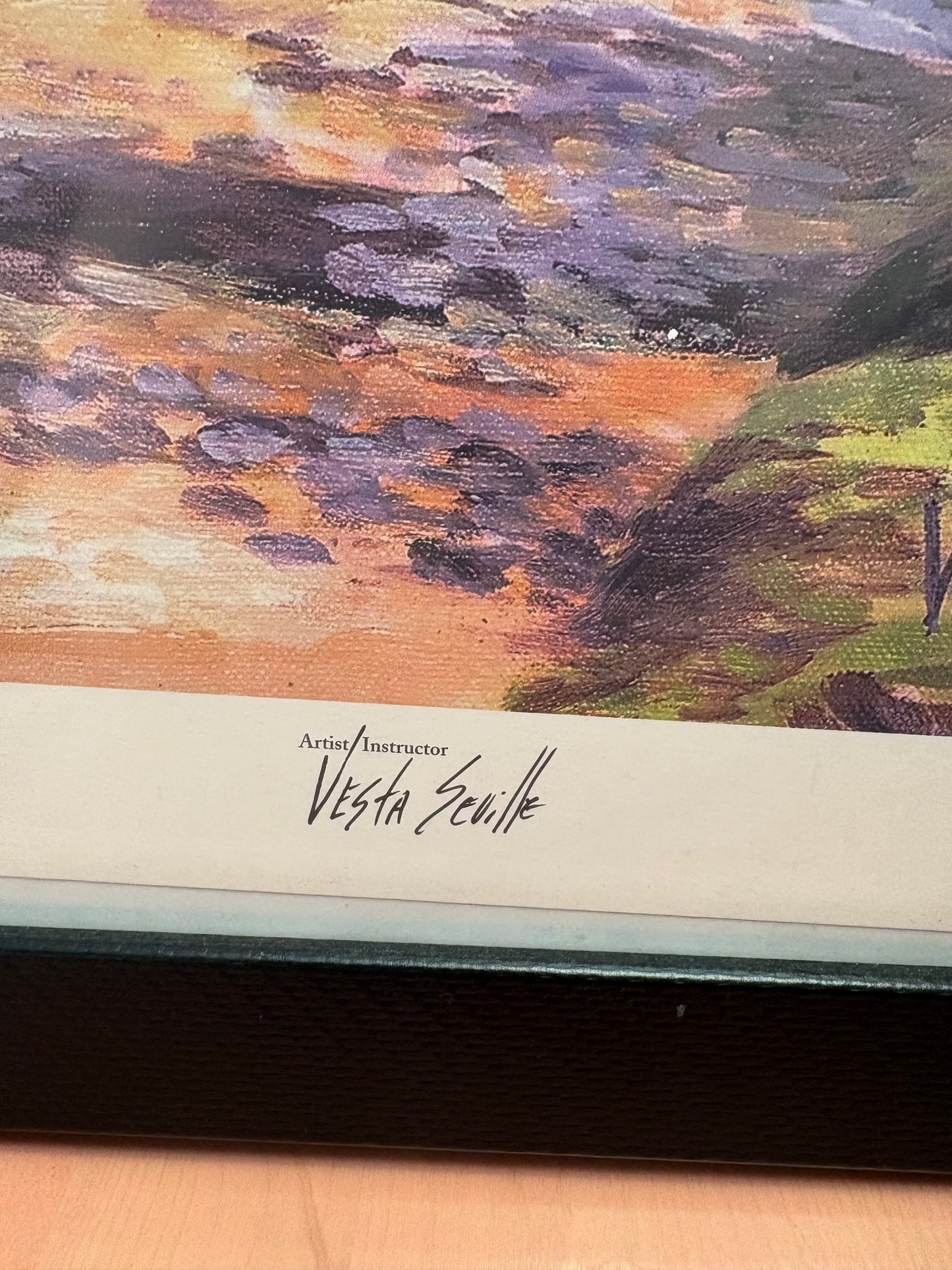 #35 reduced Signed Print Limited Edition "Closer Walk With Him"
