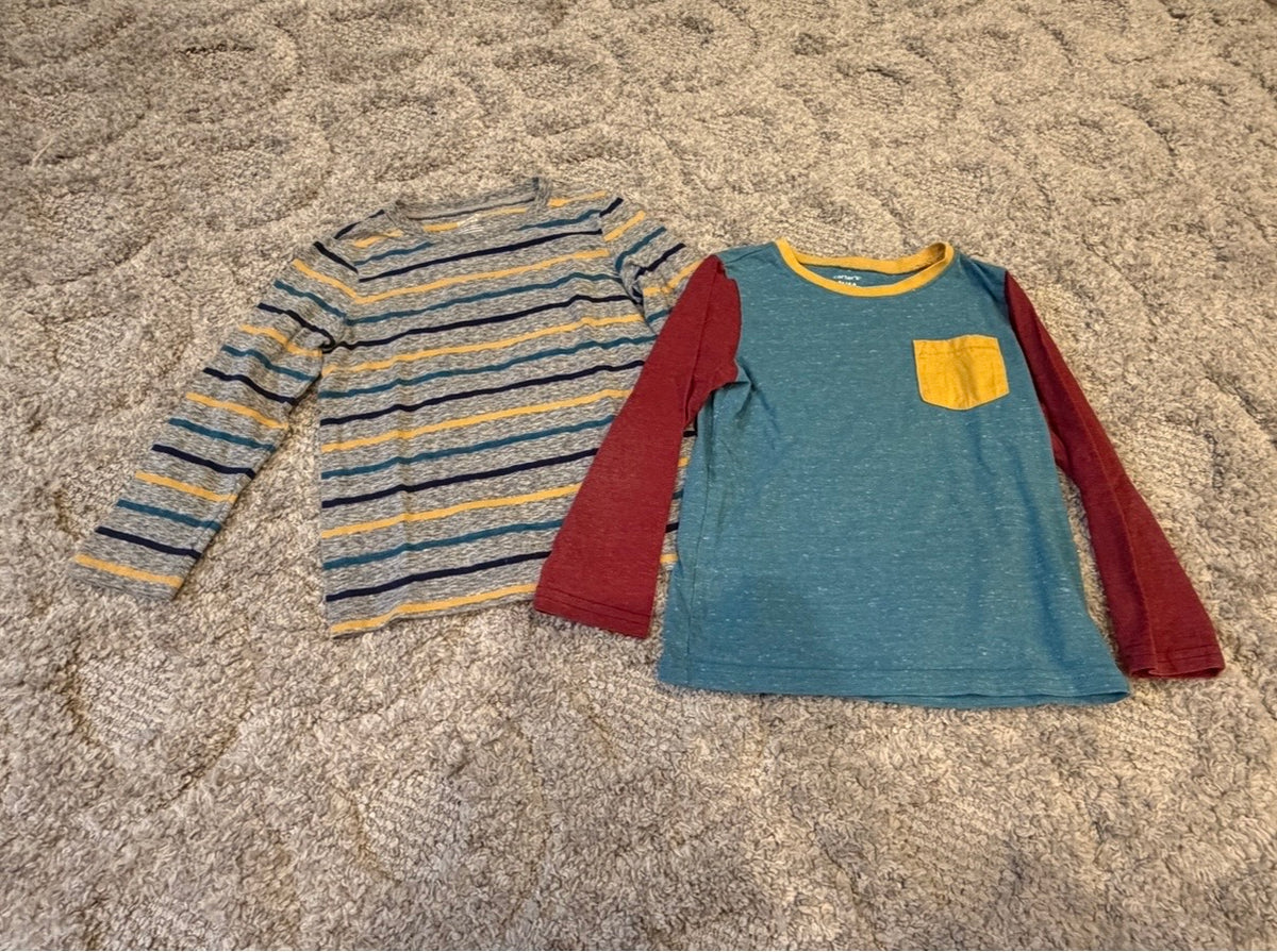 16 - 2 Pack Carter's Long Sleeve - 4T