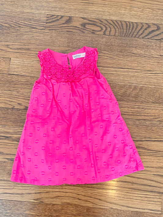 12-18M / Beebay Pink Sleeveless Flowy Dress