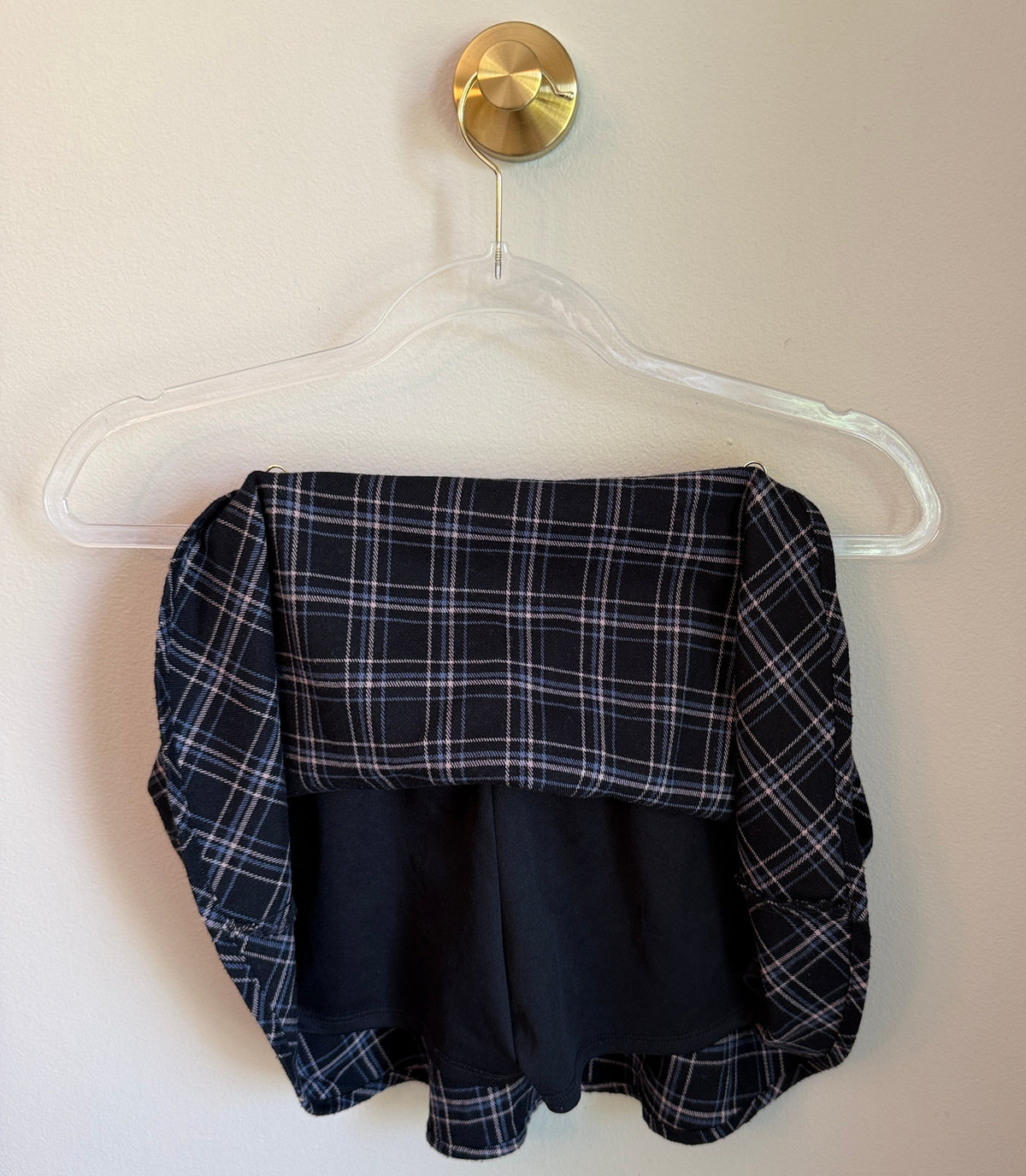 Seller #156_Abercrombie Kids pull on plaid skirt Girls 11/12
