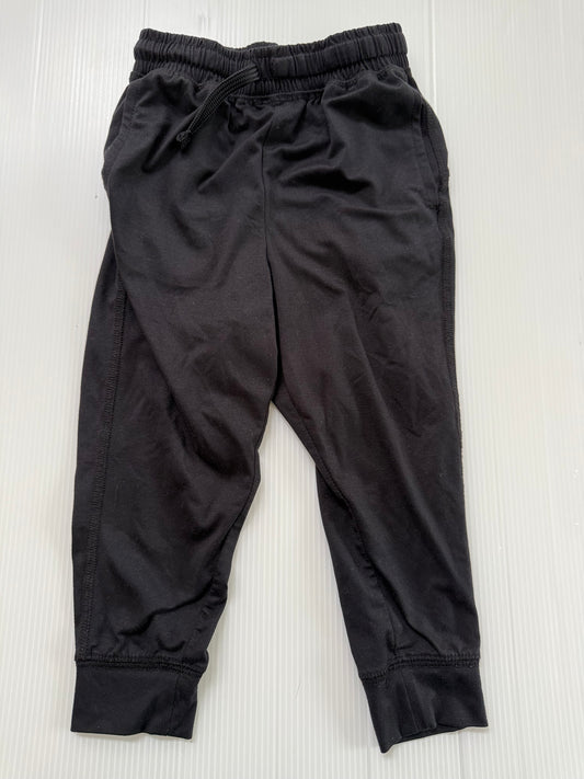 #167 Jumping Beans Boys Black Jogger - 3T