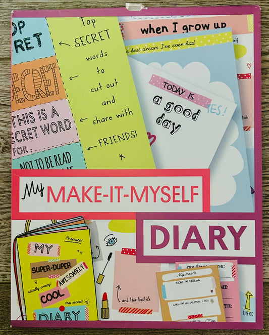 #15 New Usborne Make It Myself Diary