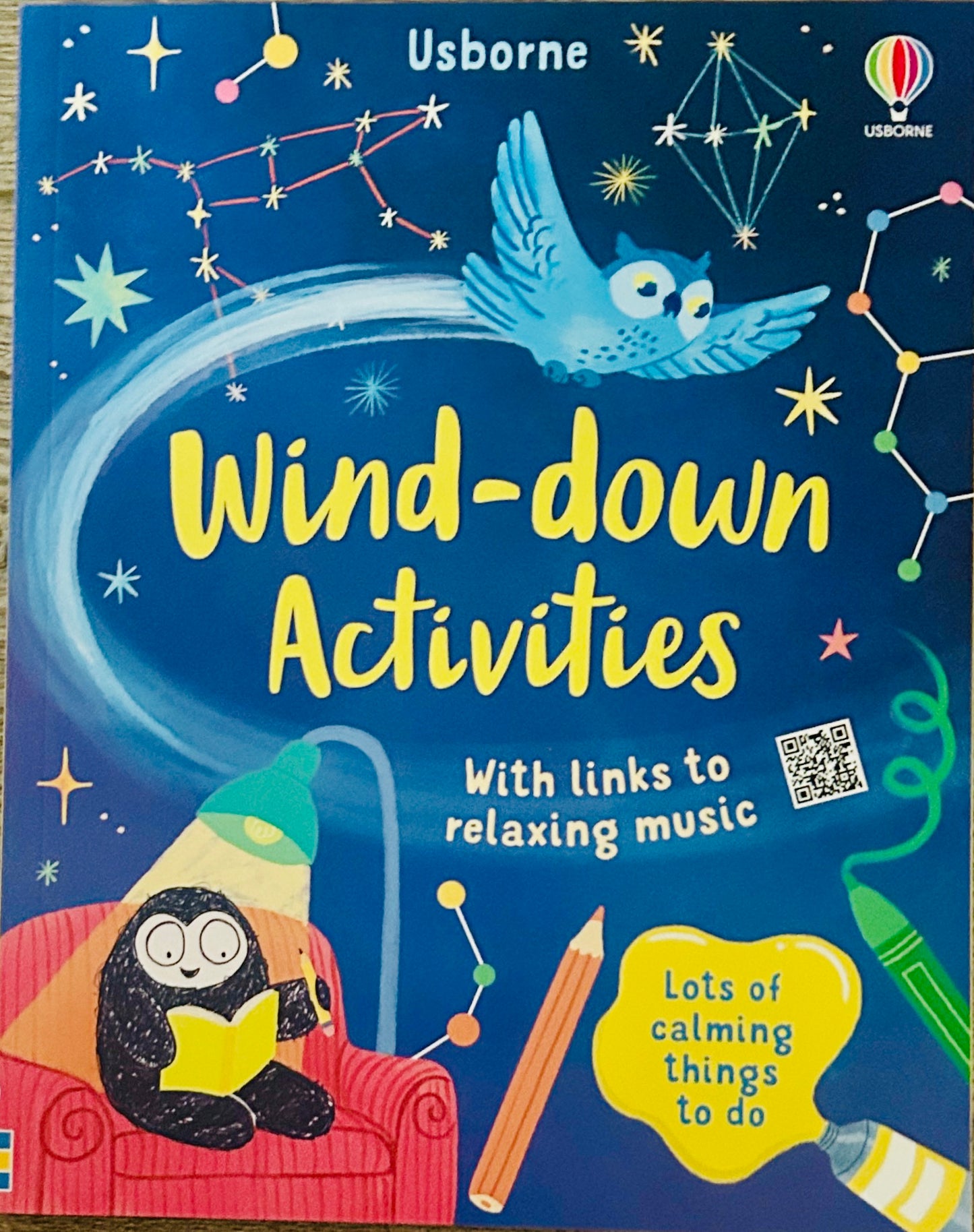 #15 New Usborne Wind-Down Activity Book