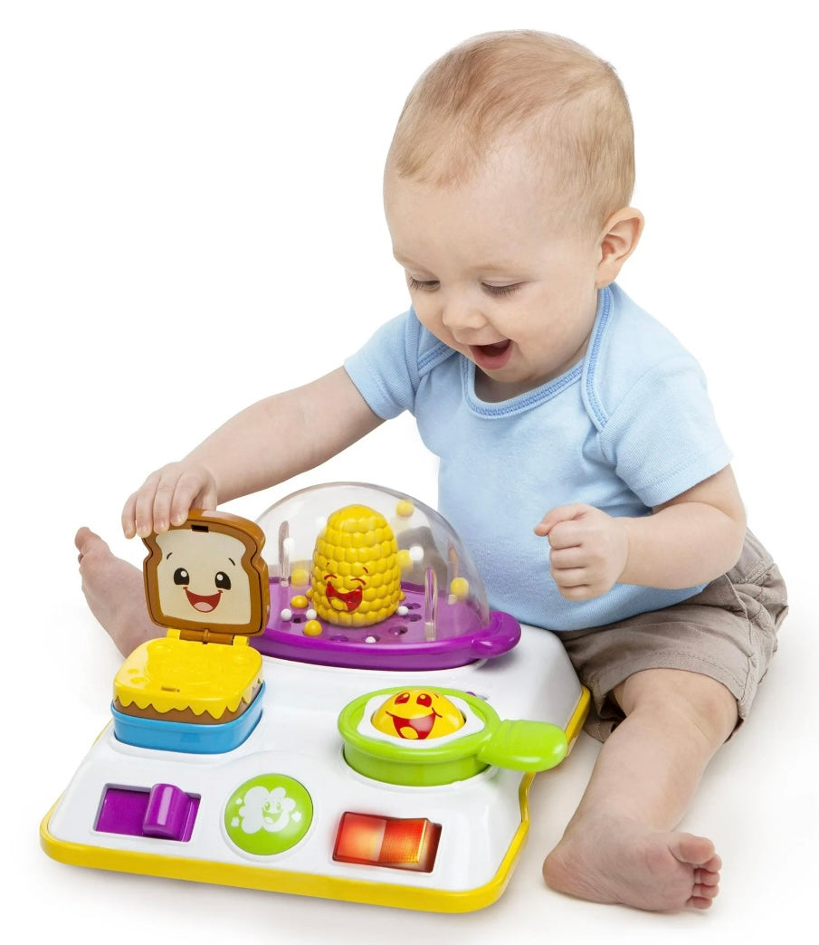 #132 - REDUCED - Bright Starts: Giggling Gourmet 4-in-1 Shop 'n Cook Walker