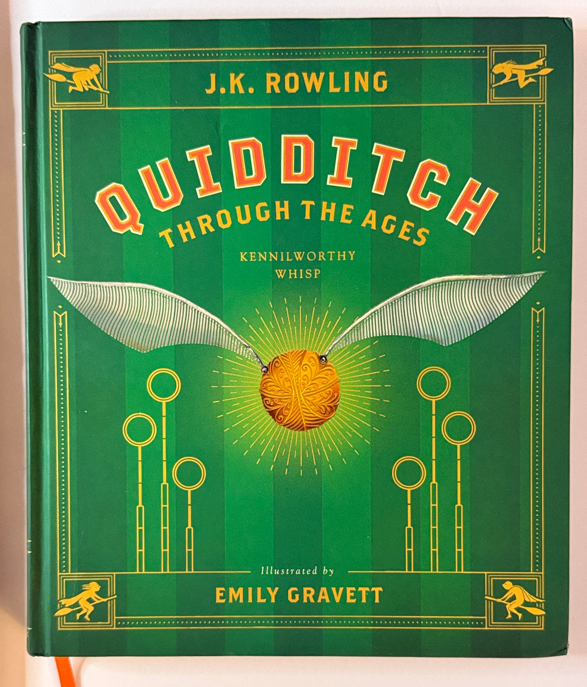 Seller #156_Quidditch Through The Ages Hard Cover Book