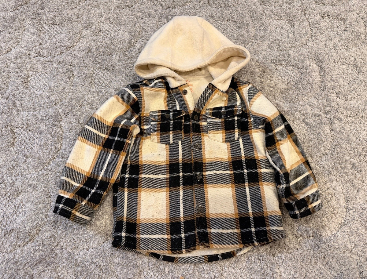 16 - Cat & Jack Fleece Lined Shacket -T