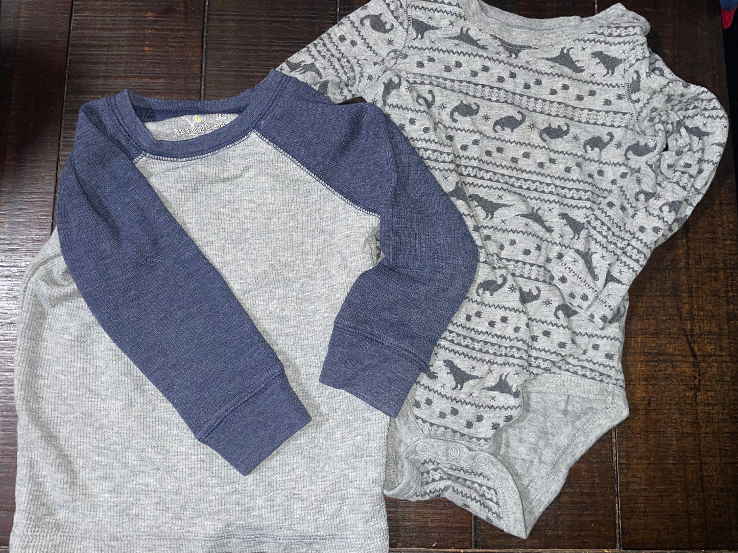 Seller #121 Boys 18 month long sleeve onsie and shirt