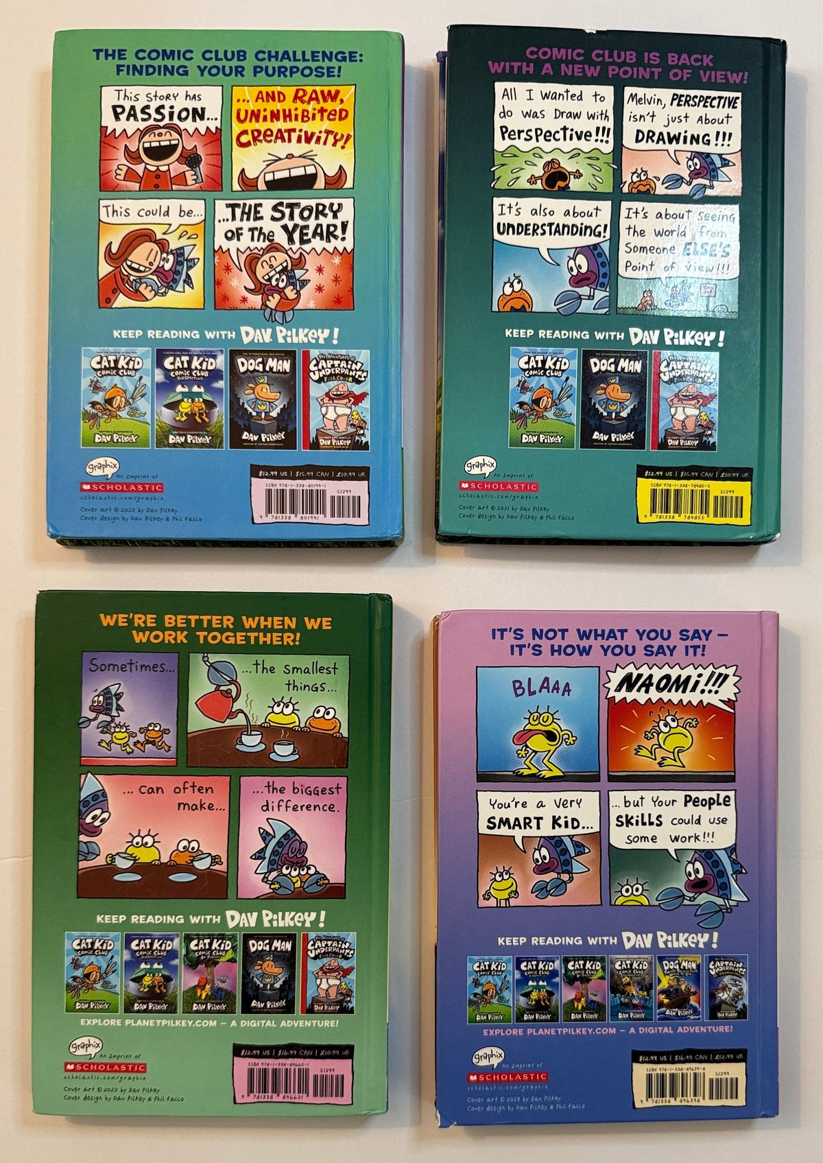 Seller #156_Captain Underpants set of 5