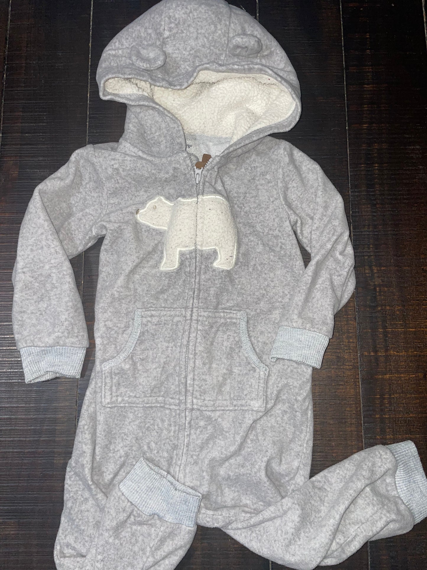 Seller #121 24 month warm cozy zip jumpsuit