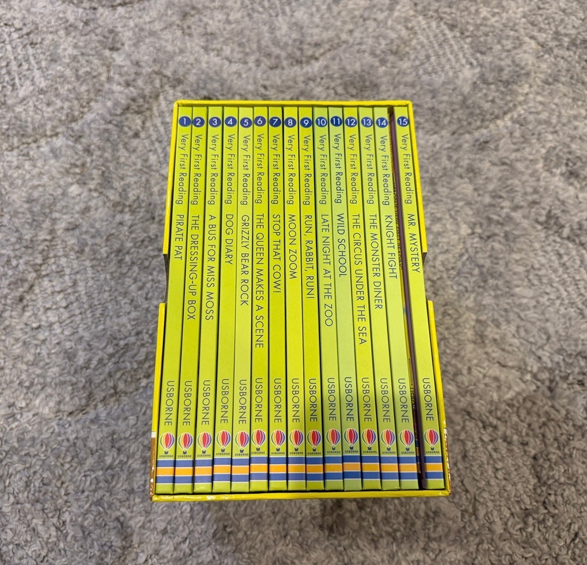 16 - Usborne Very First Reading Set