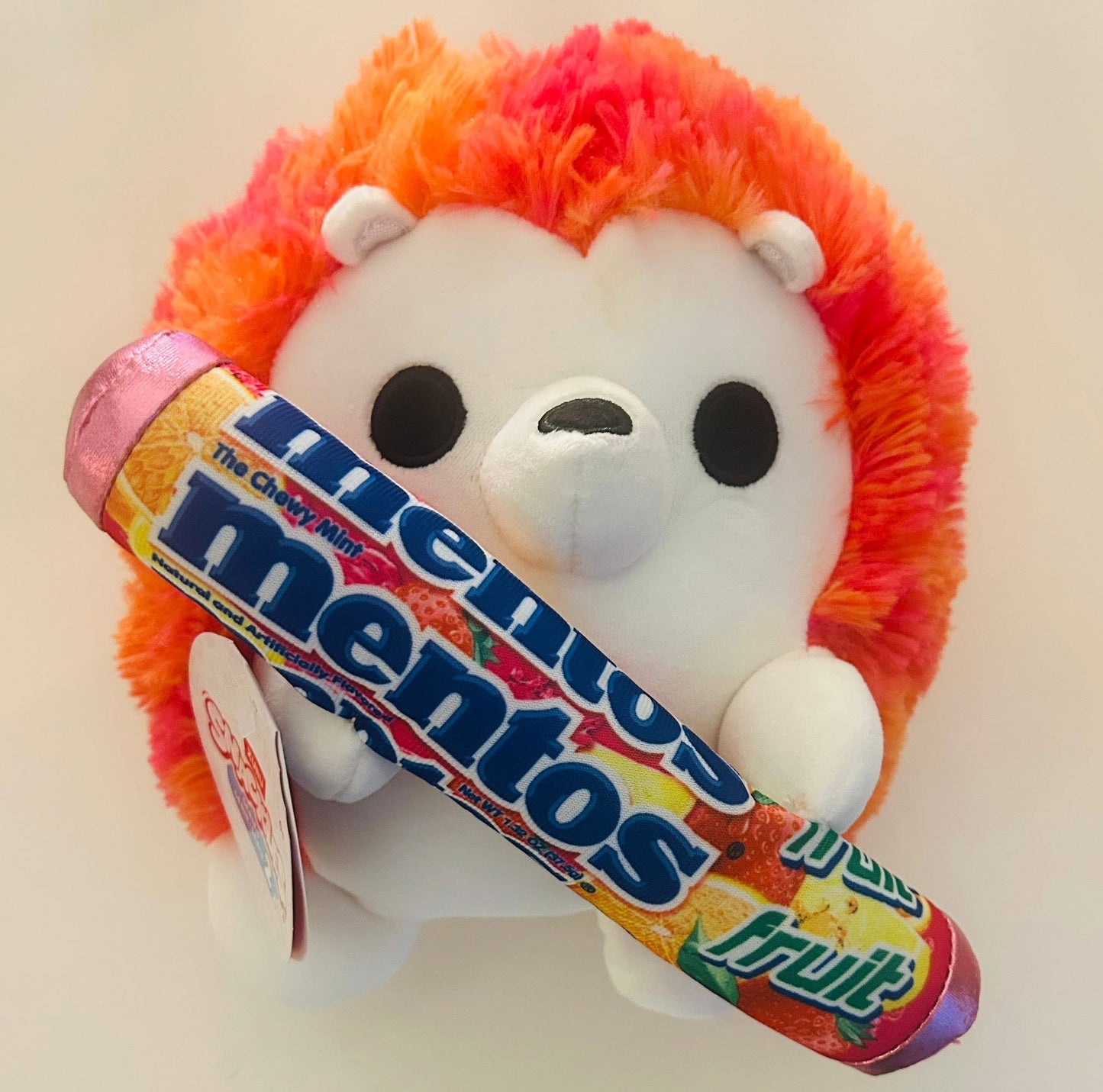 #15 New Snackles 8” Hedgehog Mentos Stuffie