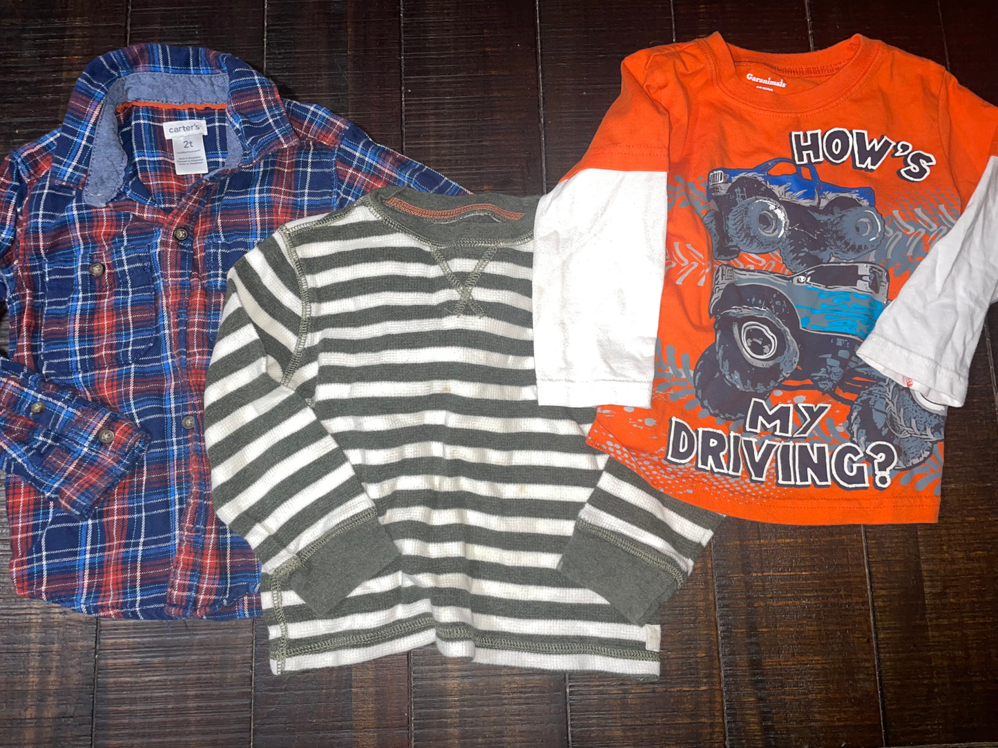Seller #121 Boys 2t long sleeve shirt bundle
