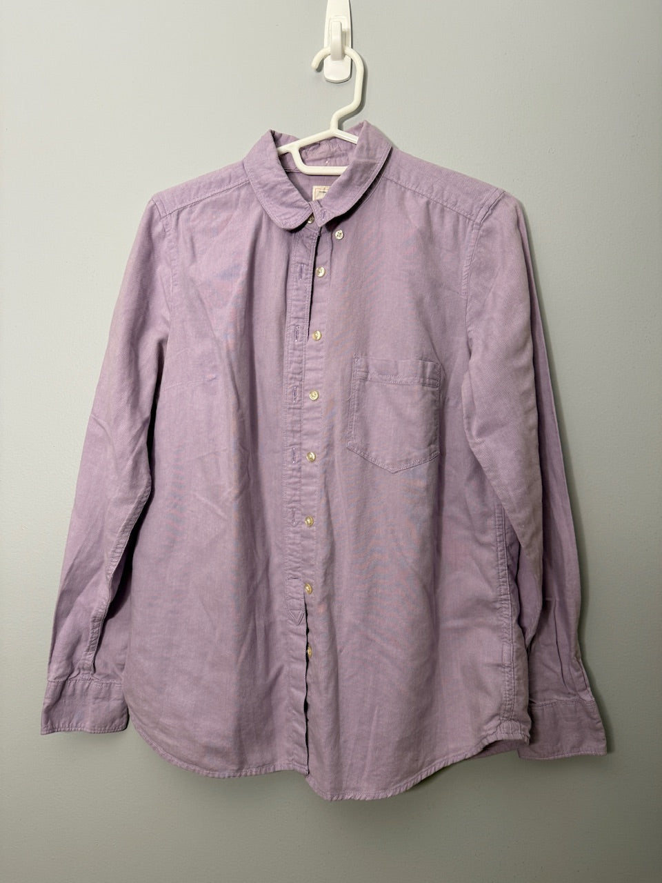 Seller 175- Gap Medium Purple Button Down Shirt