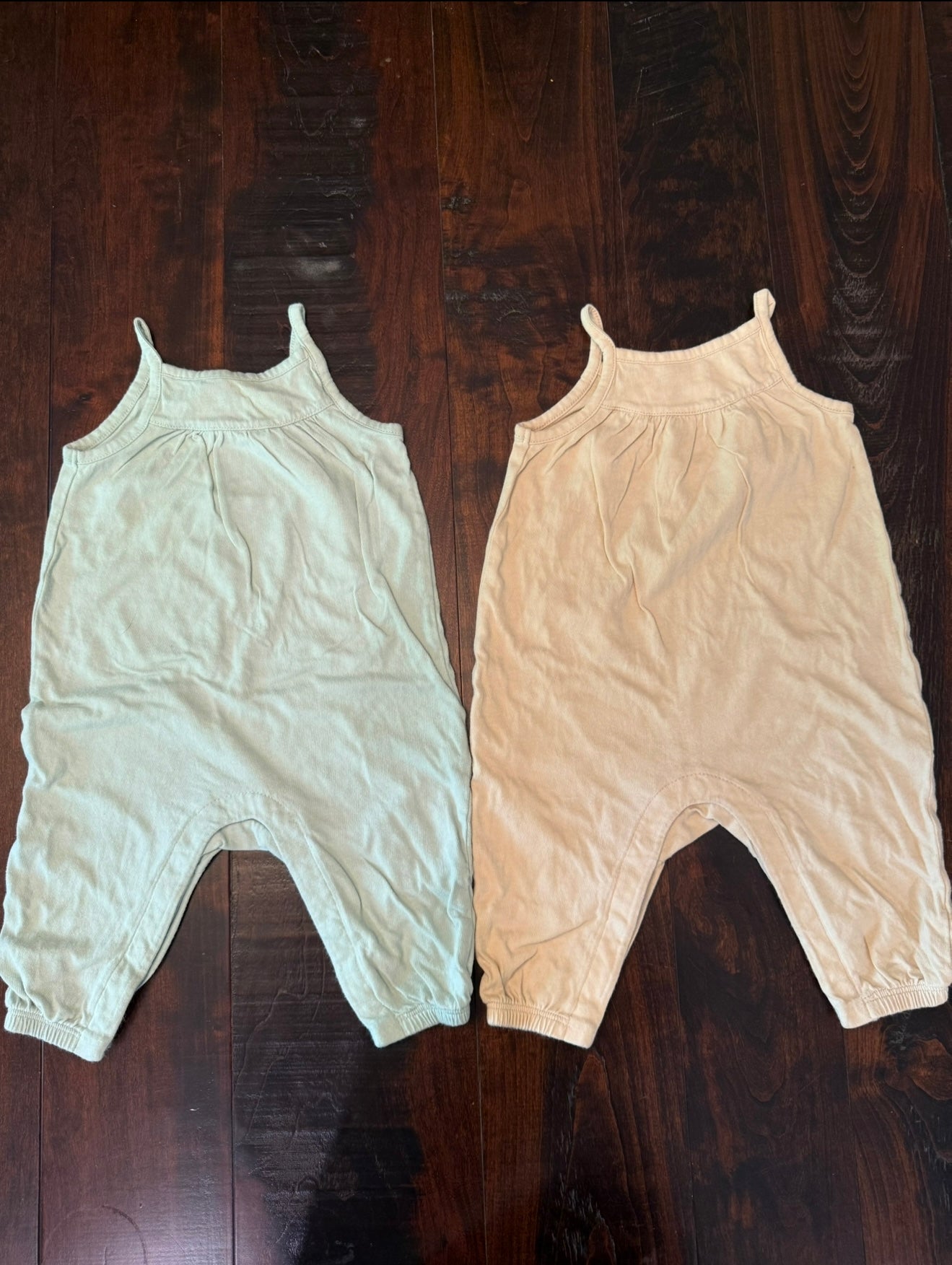 #83 Old Navy Spaghetti Strap Rompers - Infant 3-6 Months