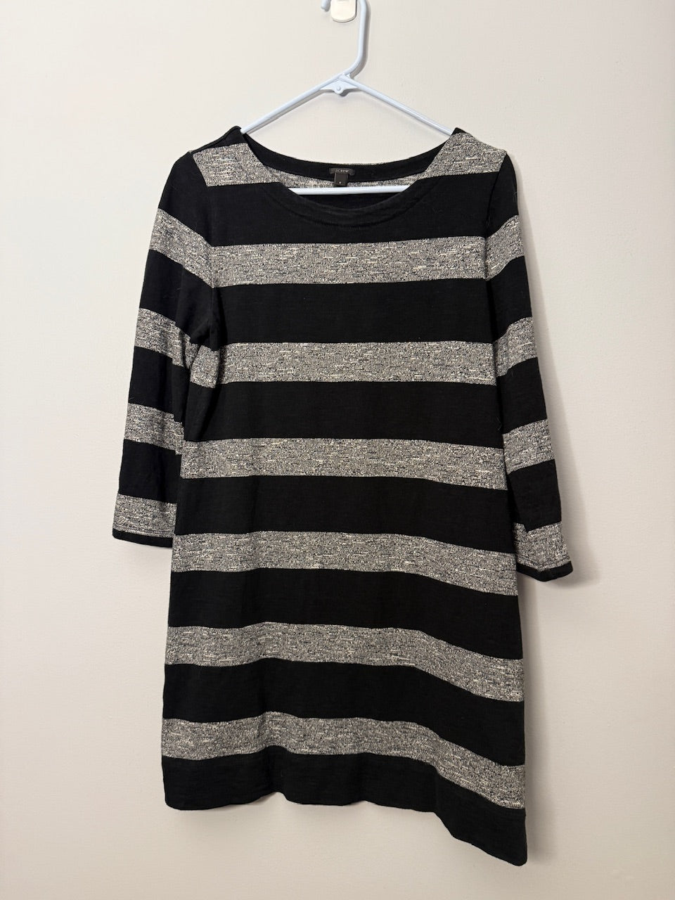 Seller 175- J.Crew Black and Gray Small Dress