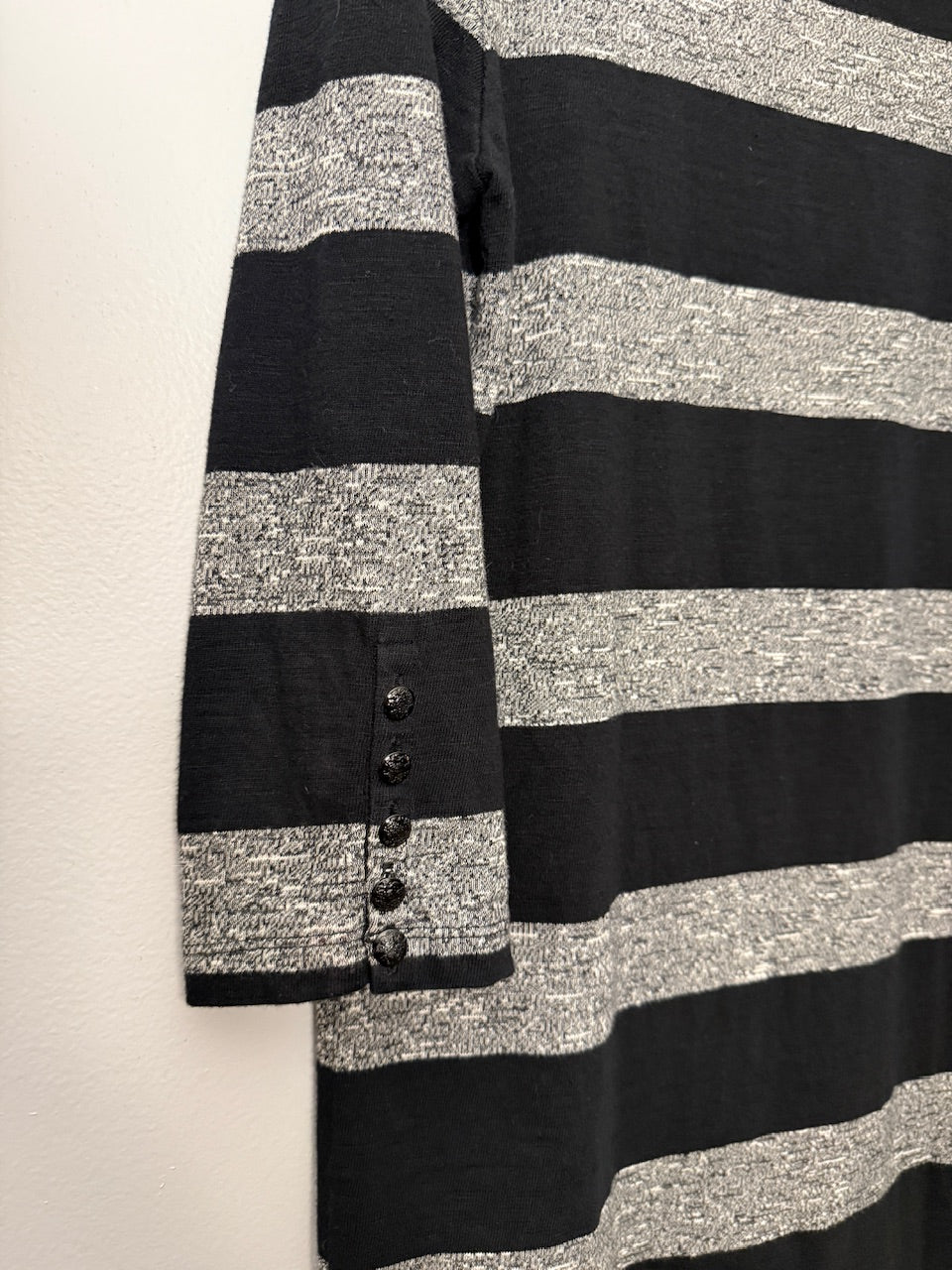 Seller 175- J.Crew Black and Gray Small Dress