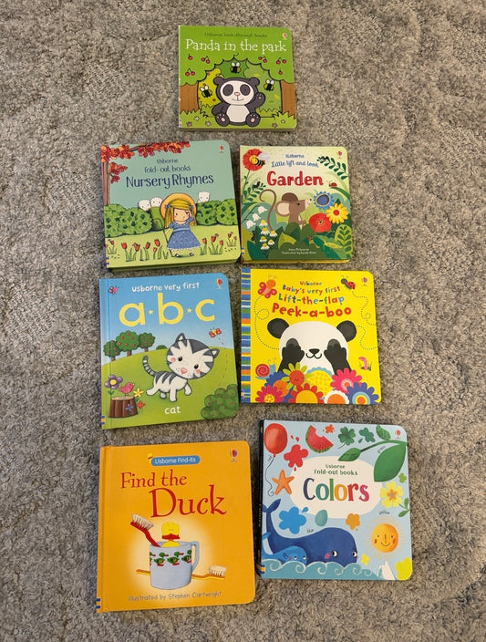 16 - Usborne Baby Book Set