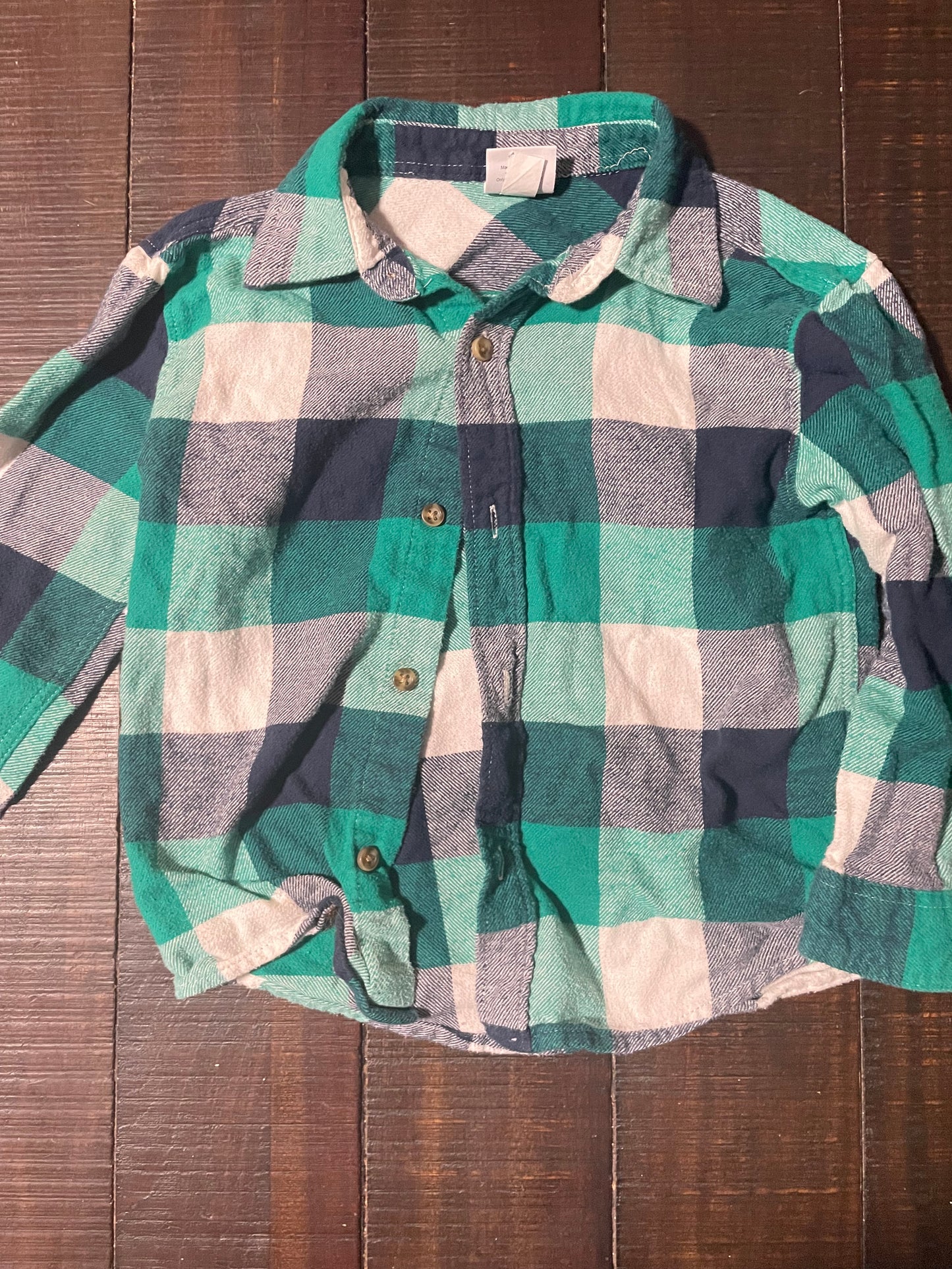 Seller #121 Boys 3t flannel
