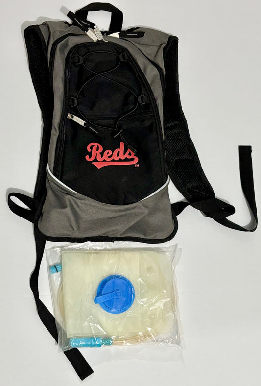 #132 - REDUCED- Cincinnati Reds: Starline H2O Hydration Backpack - NEW