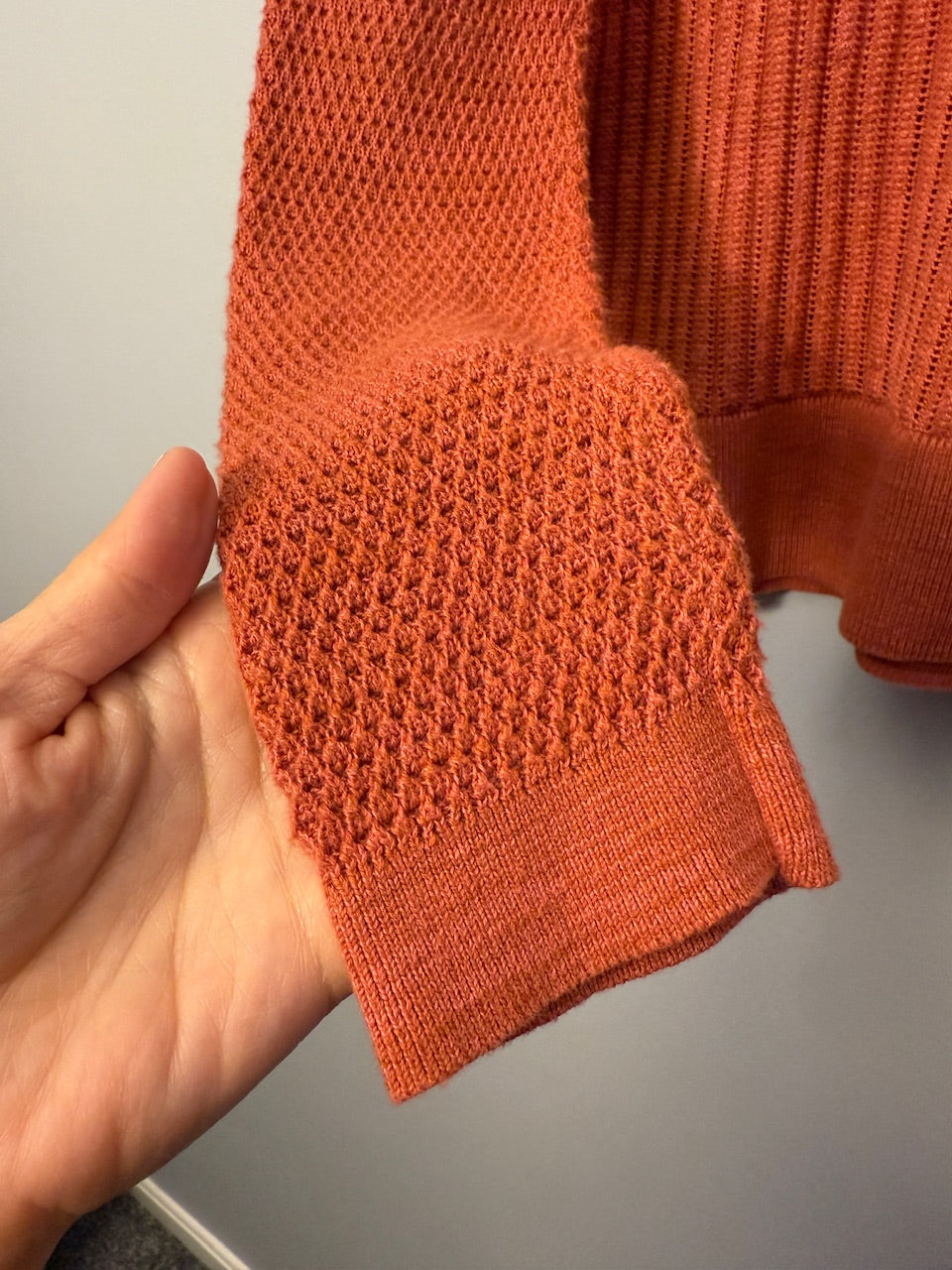 Seller 175- Ann Taylor LOFT Orange Medium Sweater