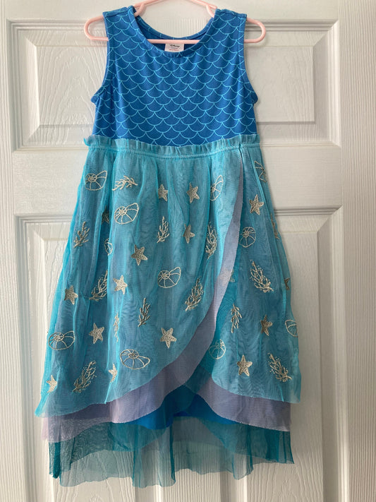 Seller #91 girls size 110/5 Hanna Andersson "the Little Mermaid" tulle dress - EUC