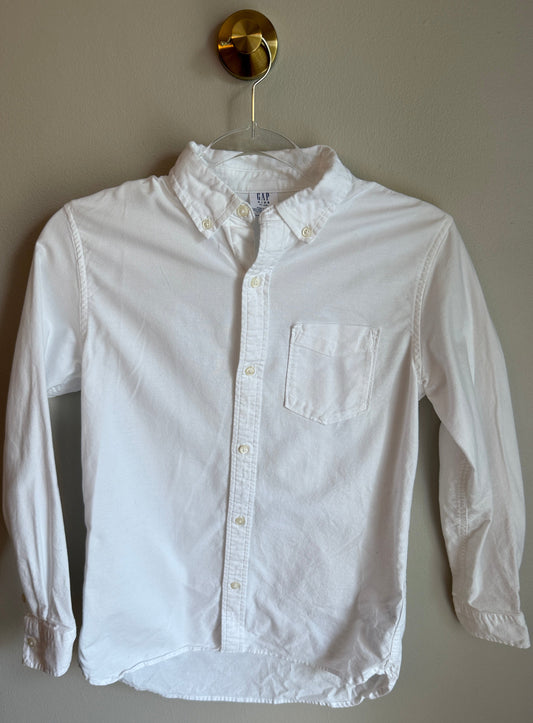 Seller 156_Gap Kids Boy white button down XL 12