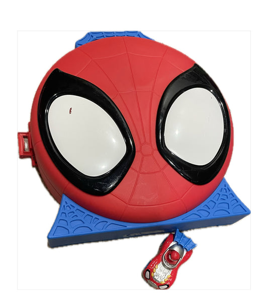 Seller #121 Spiderman hot wheels holder/spin launcher