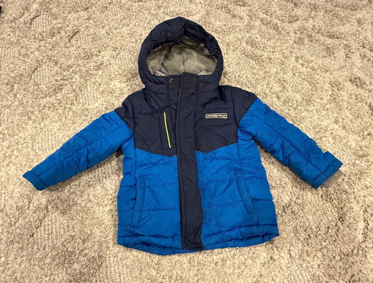 16 - Boys 2 Layer Winter Coat - 24 Months