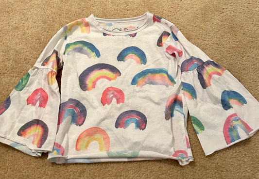 Chaser Girls 6 Watercolor Rainbow Shirt