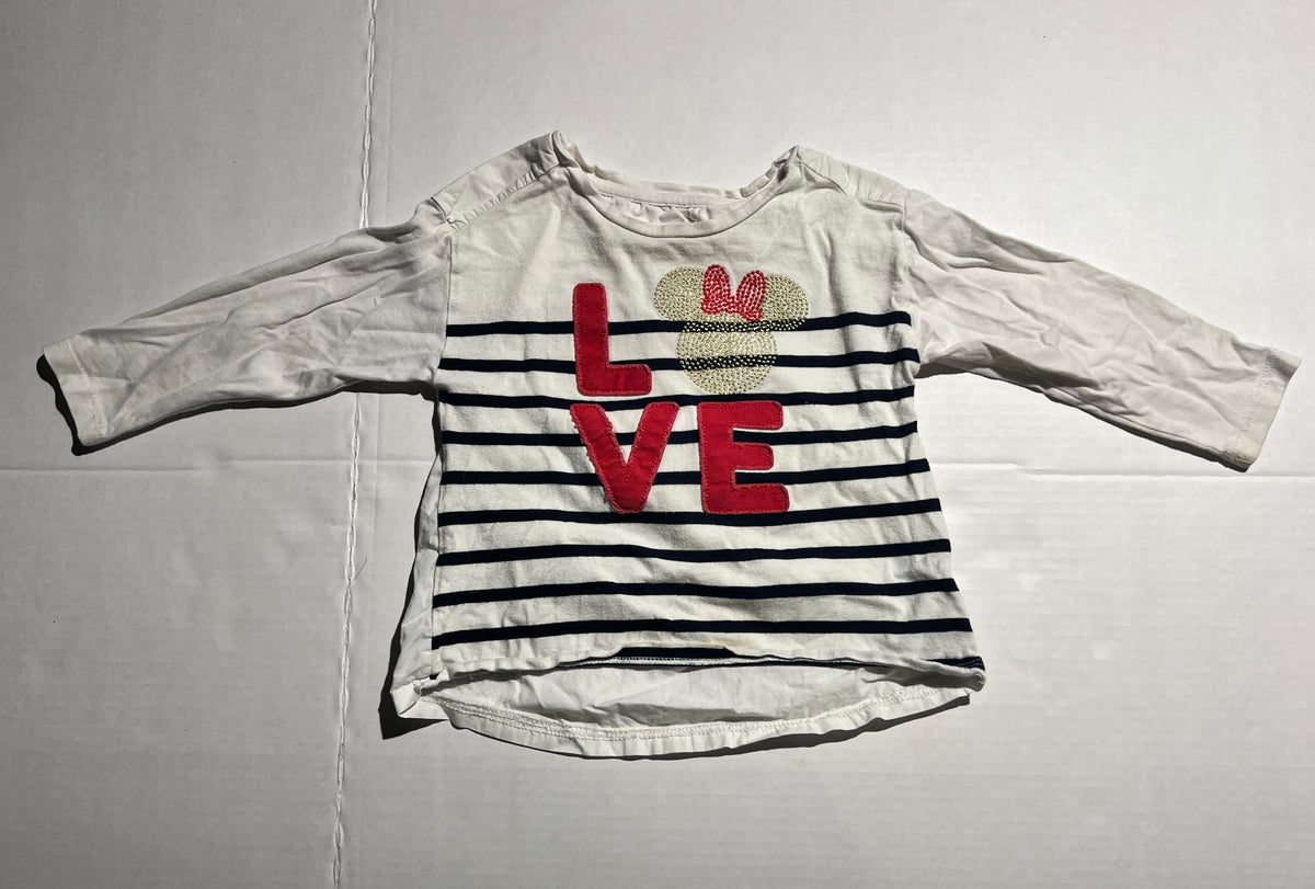 #95 Girls 2T Minnie Shirt