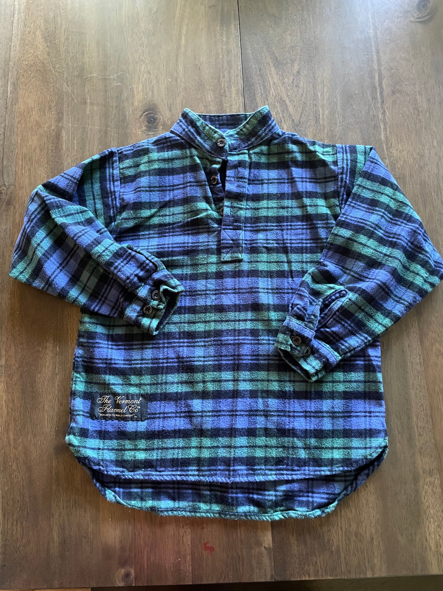 #52 - The Vermont Flannel Co. Company Youth Henley - Size Youth XS - Boys - Girls Unisex