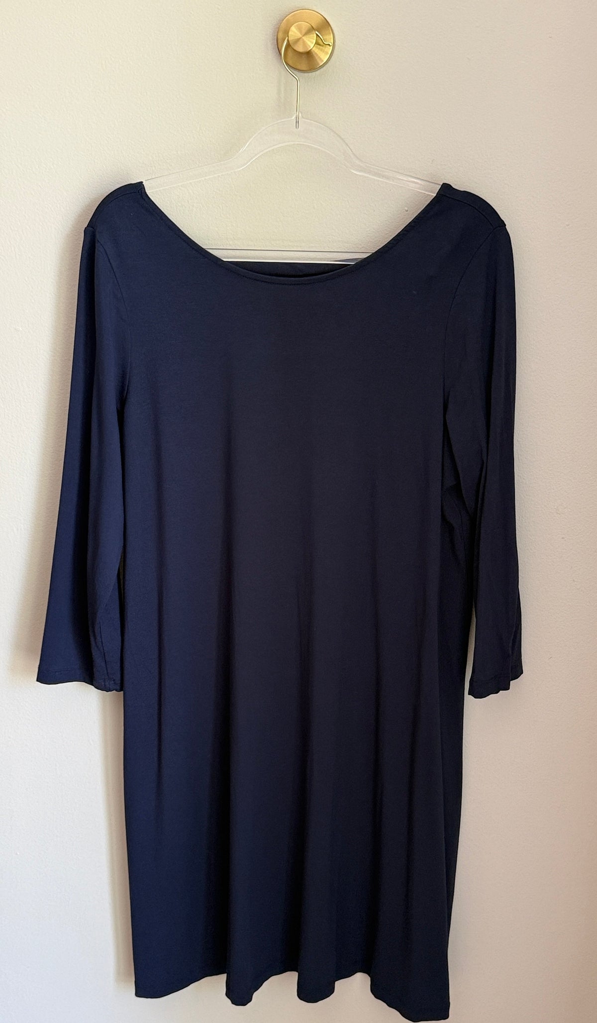 Seller 156_Lilly Pulitzer Womens Navy Jersey Dress Size XL