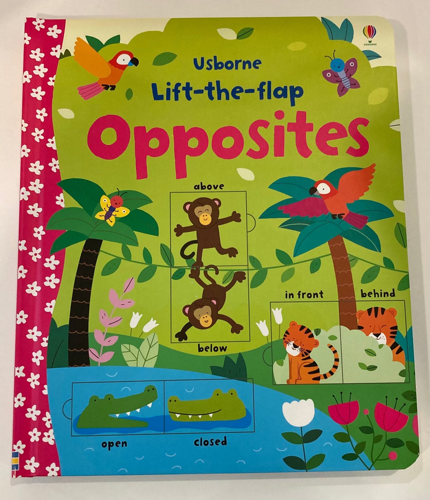 #99-Usborne Lift-the-Fllap Opposites Book
