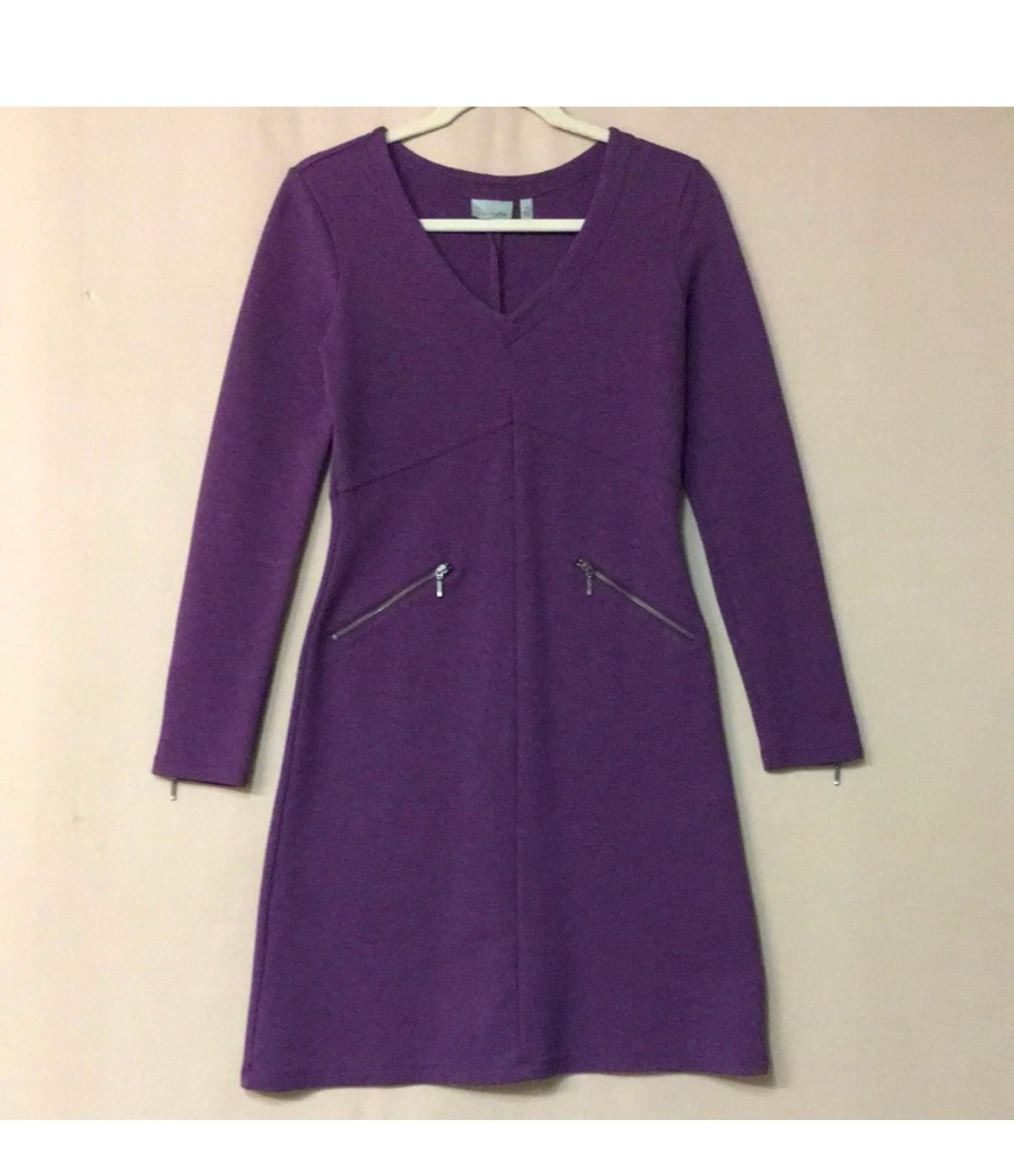 #133 Athleta Sz Small Plum Cozy Dress