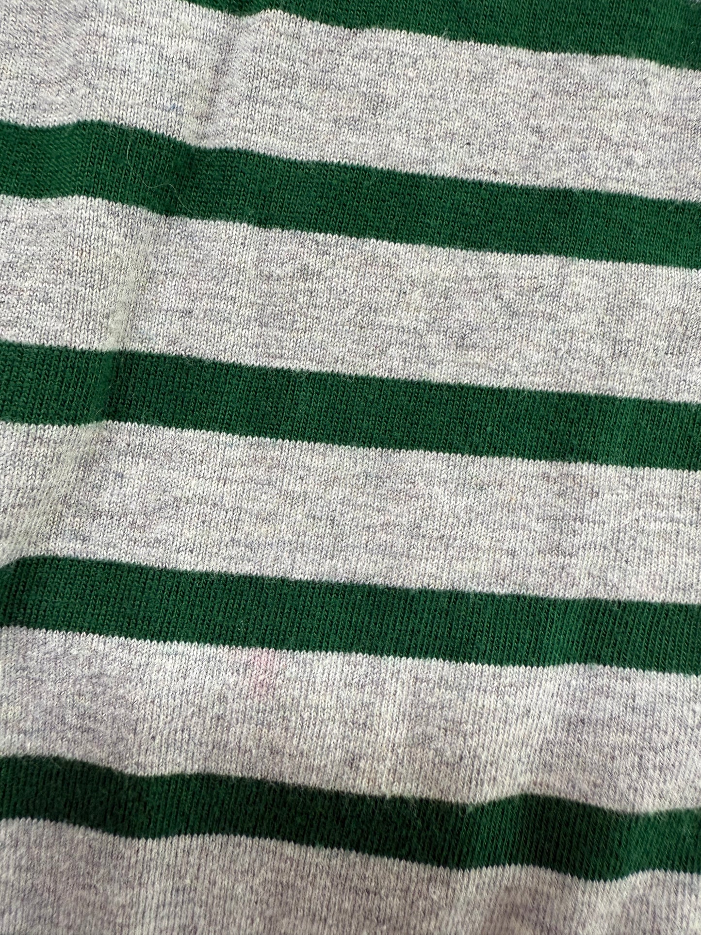 #167 Carters Boys Green Striped LS - 5T