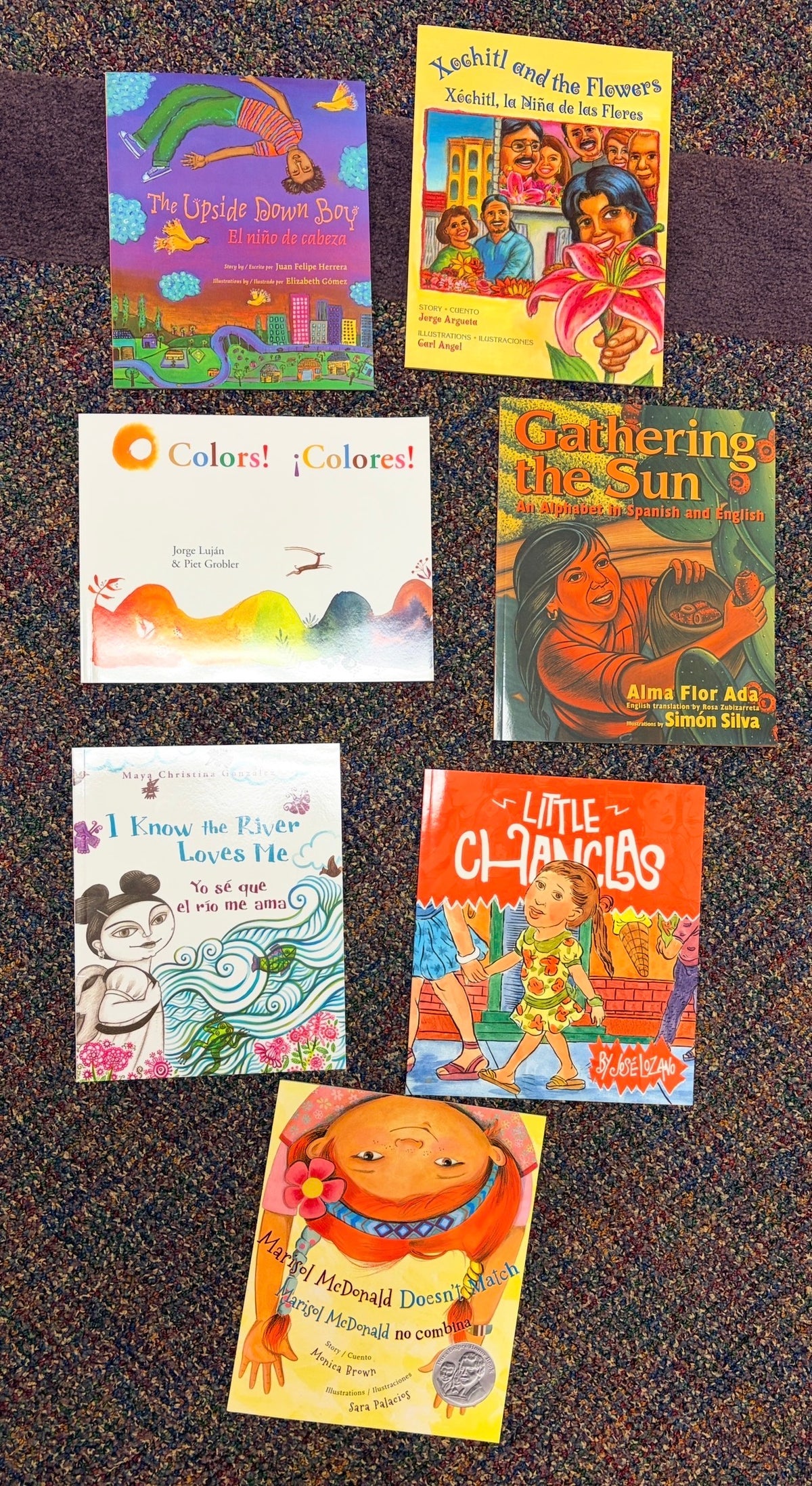 #35 bundle of Spanish/English books like new