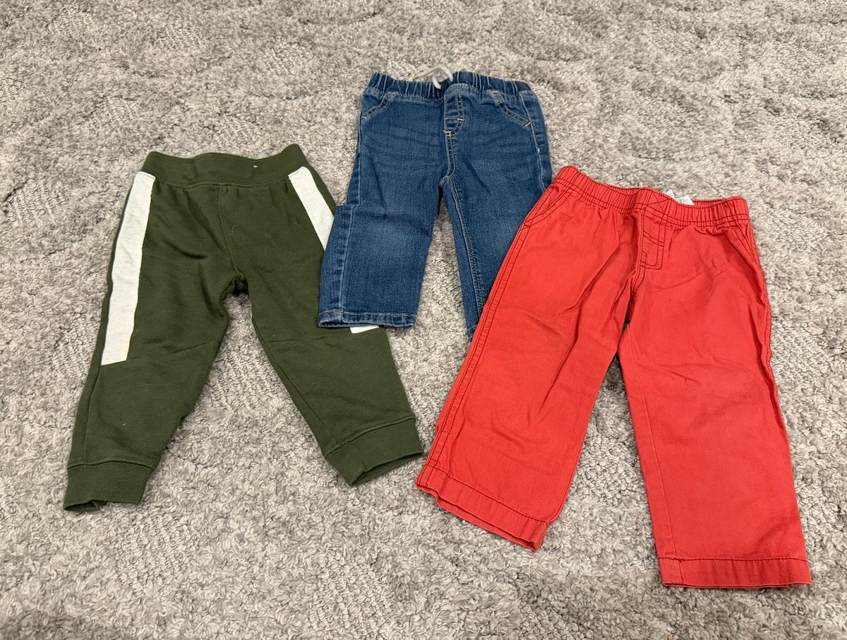 16 - 3 Pack Pants - 18 months