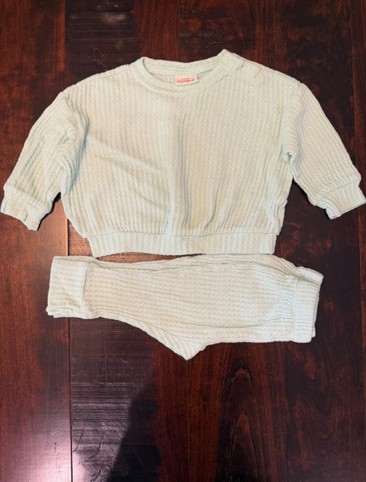 #83 Cat & Jack Mint Green Thermal Set - Infant 6-9 Months