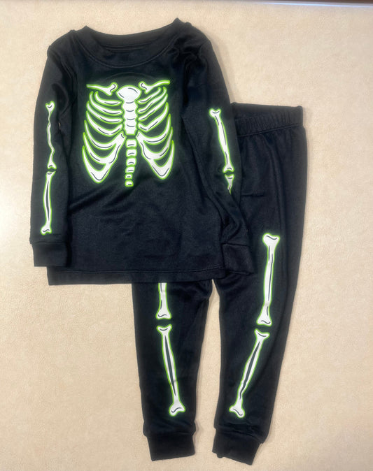 #200 Dream Life Glow-in-the-Dark Skeleton Pajamas 24m